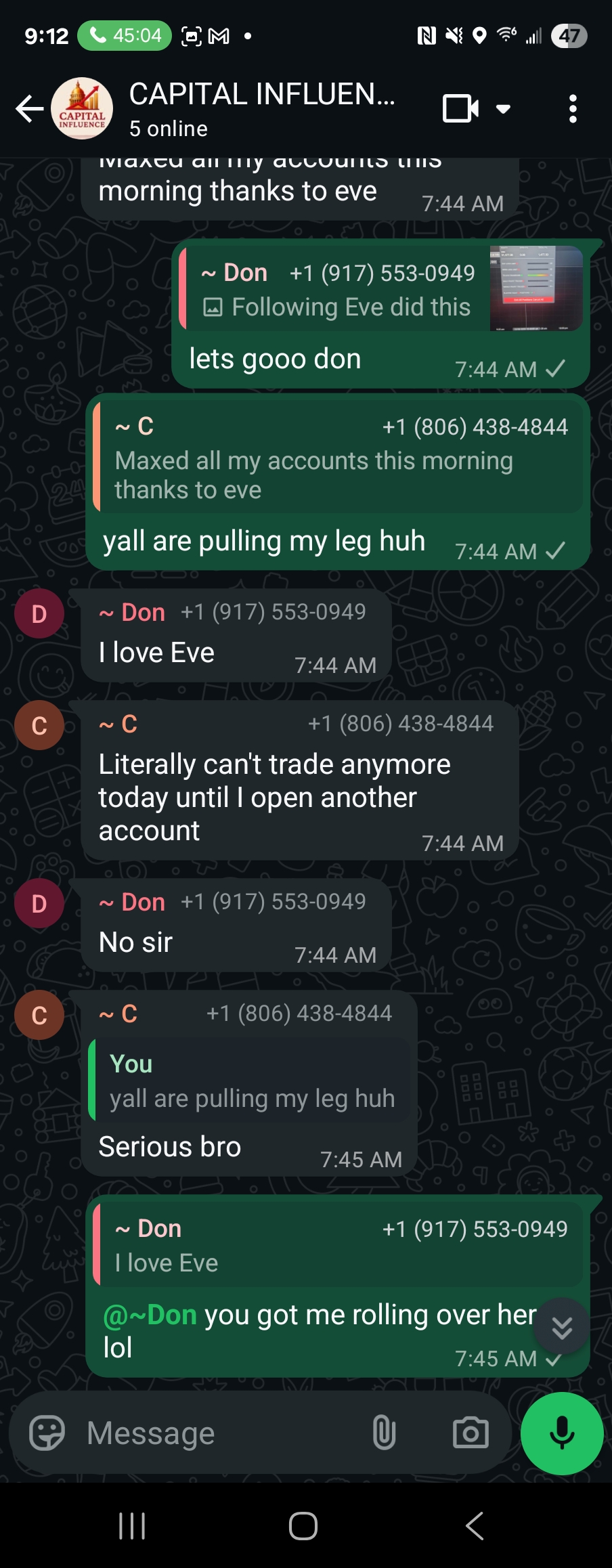 C maxed accounts
